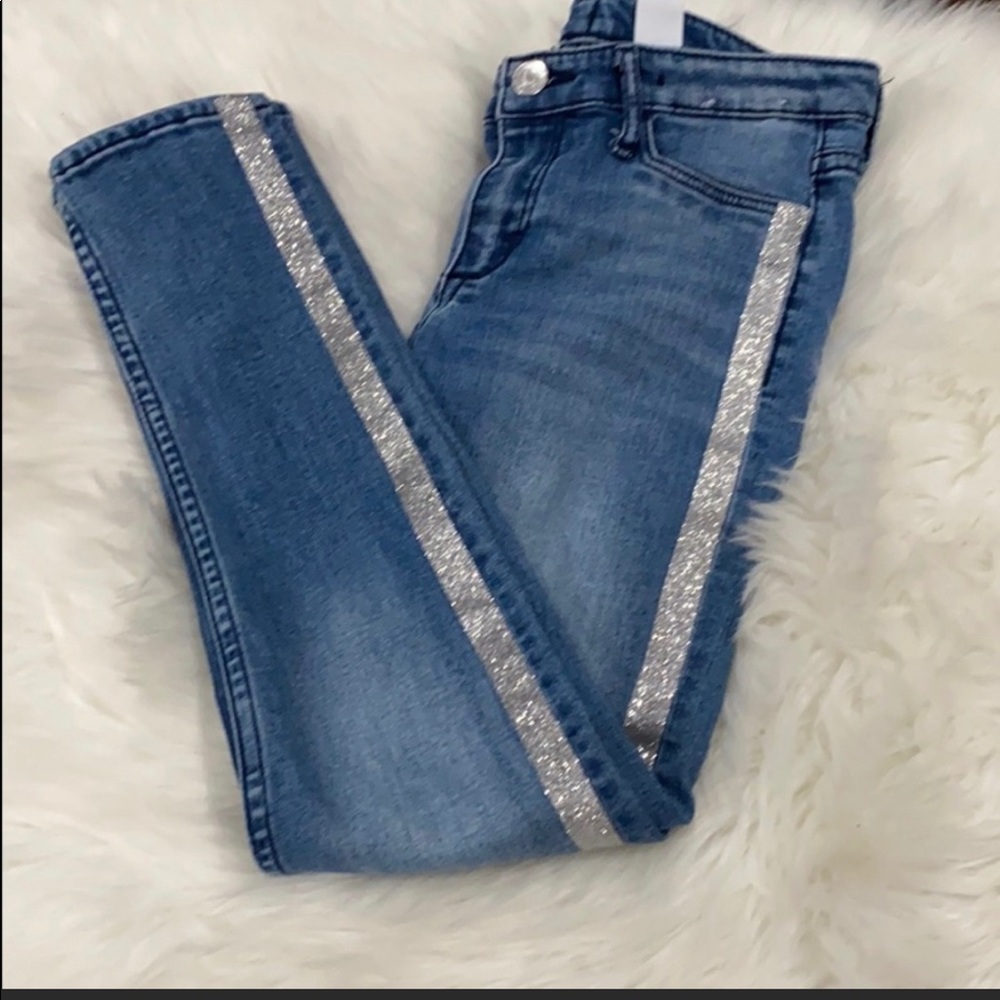 Girls size 9/10 girls H&M blue